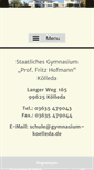 Mobile Screenshot of gymnasium-koelleda.de