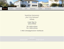 Tablet Screenshot of gymnasium-koelleda.de